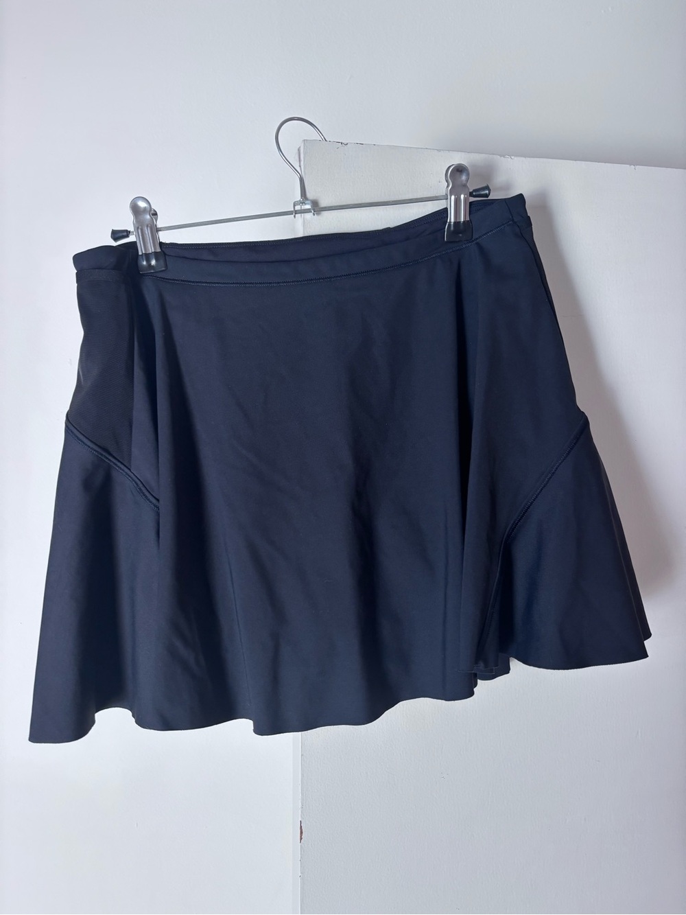 Athleta Black Match Point Mini Skort with Flared Hem